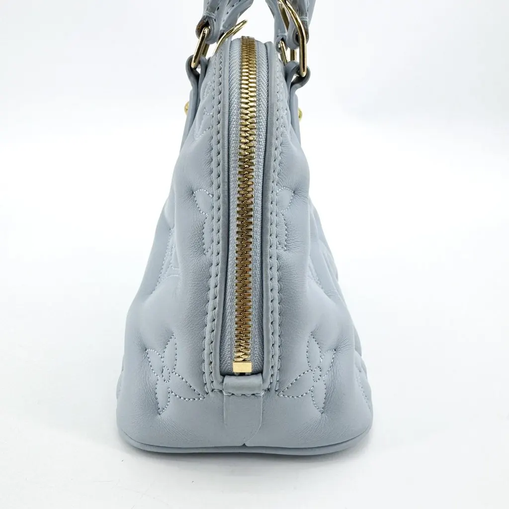 Louis Vuitton Bubblegram Alma BB Glacier Blue Blue Leather Good - Box View