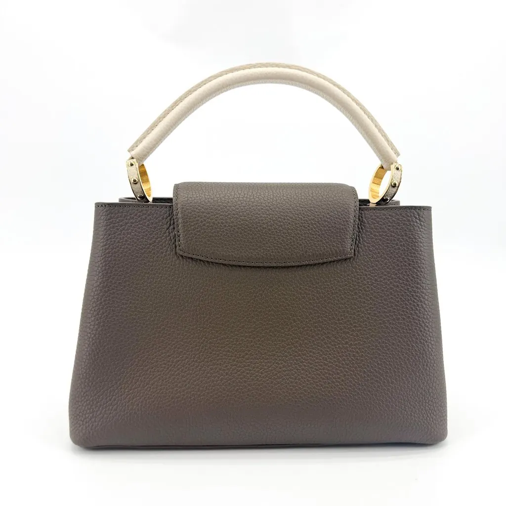 Louis Vuitton Capucines BB Taurillon Galet Beige Leather Very good - Inside View