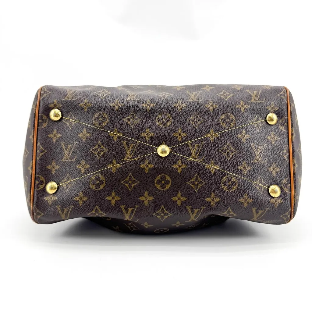Louis Vuitton Monogram Palermo PM Shoulder Bag Brown Canvas Good - Box View