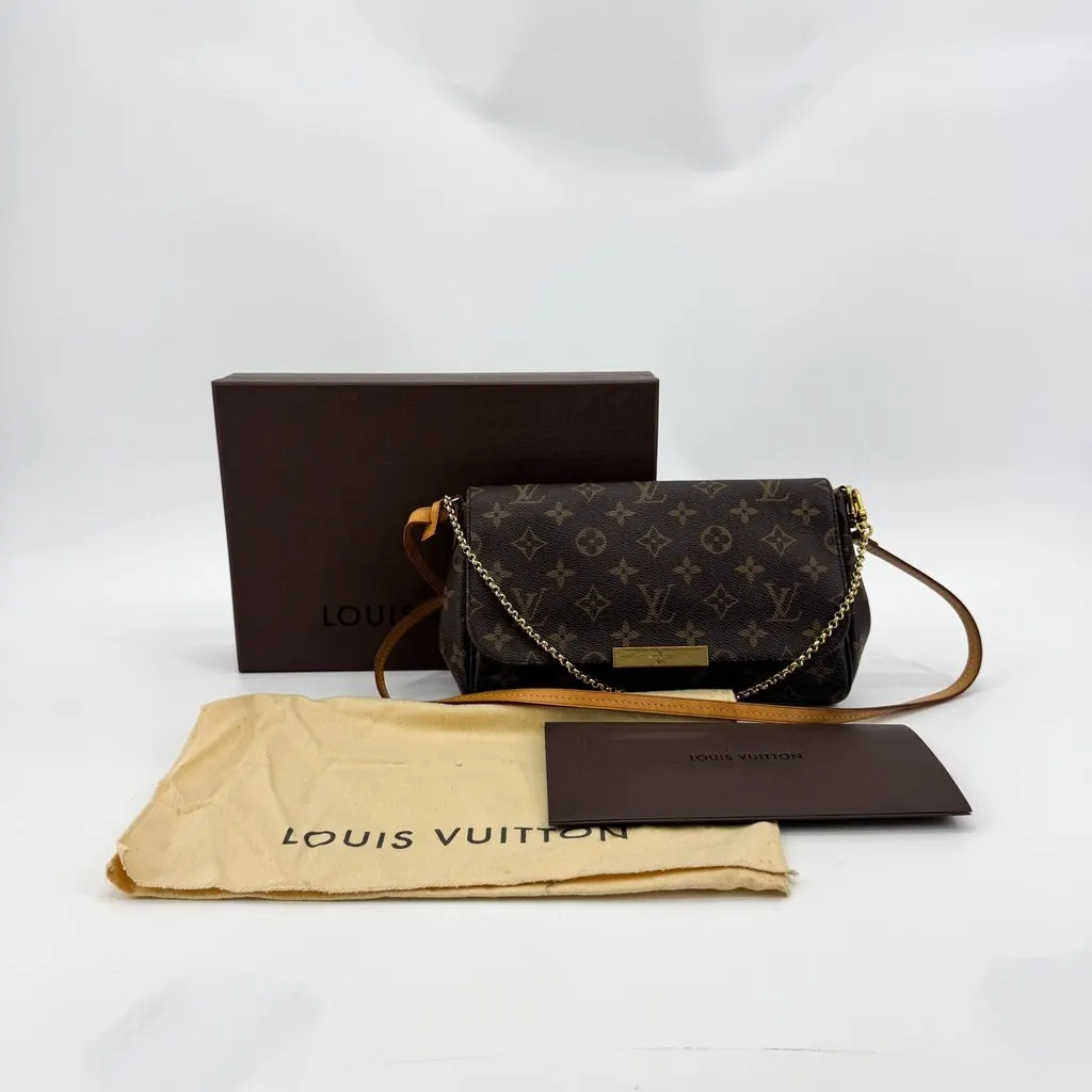 Louis Vuitton Favorite PM Monogram Brown Canvas Very good - Back View