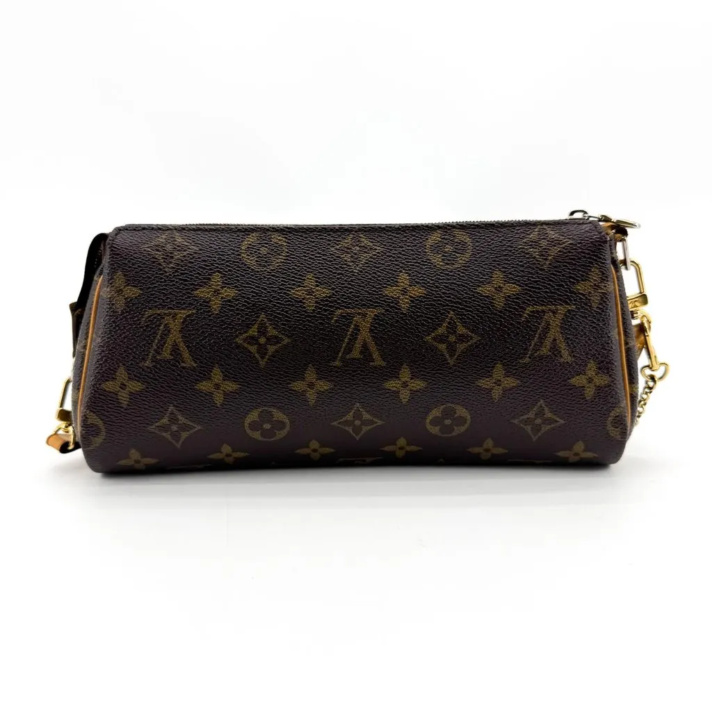Louis Vuitton Monogram Eva Clutch Brown Canvas Very good - Inside View