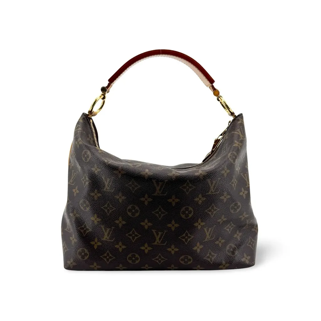 Louis Vuitton Monogram Sully PM Brown Canvas Very good - Front View
