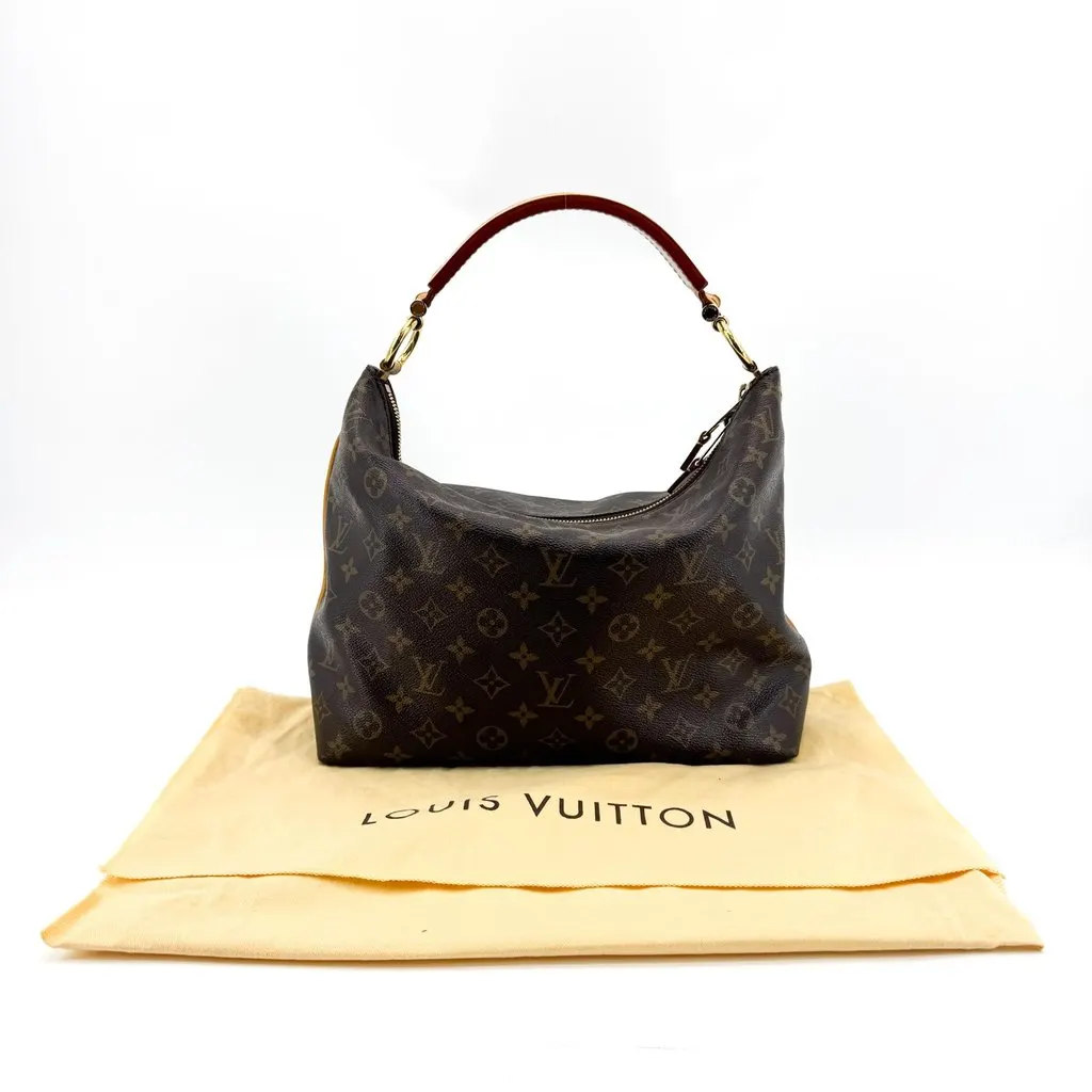 Louis Vuitton Monogram Sully PM Brown Canvas Very good - Back View