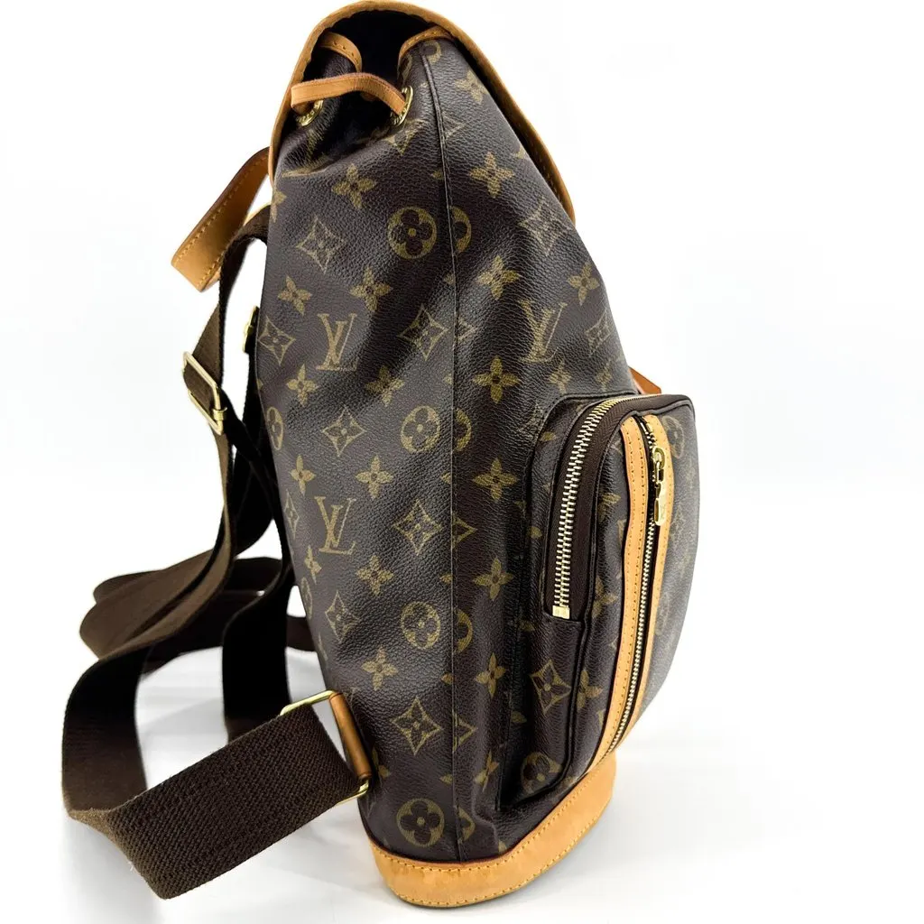 Louis Vuitton Monogram Bosphore Backpack Brown Beige Canvas Very good - Box View