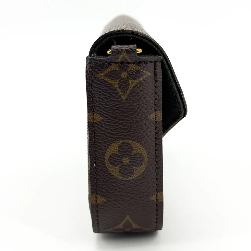 Louis Vuitton Pochette Felicie Monogram Brown Brown Canvas Very good - Model View