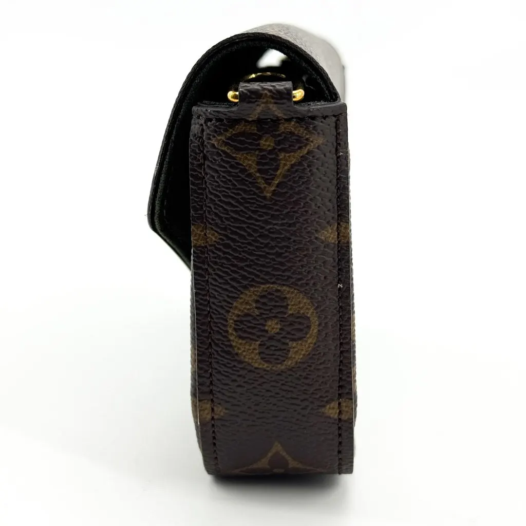 Louis Vuitton Pochette Felicie Monogram Brown Brown Canvas Very good - Box View