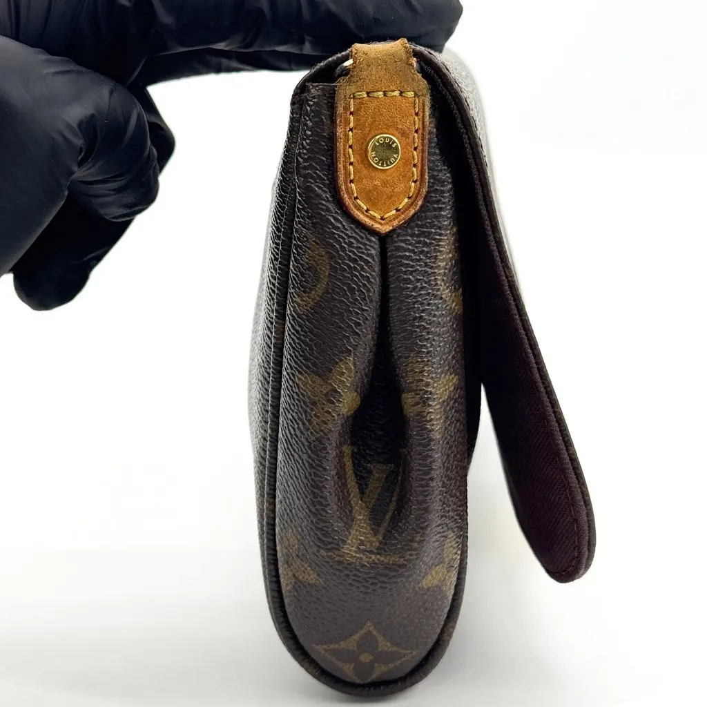 Louis Vuitton Monogram Favorite PM Brown Canvas Good - Model View