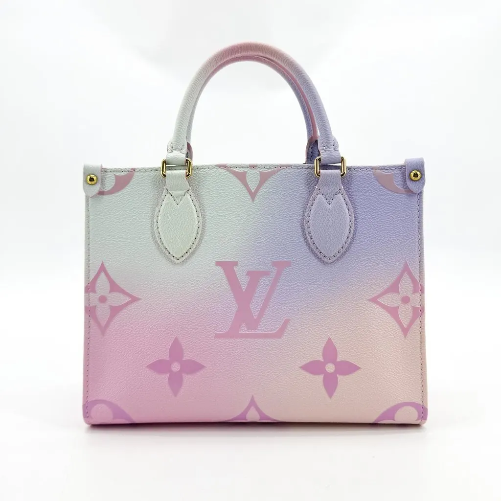 Louis Vuitton Onthego PM Monogram Empreinte Guimauve MultiColor Leather Very good - Inside View