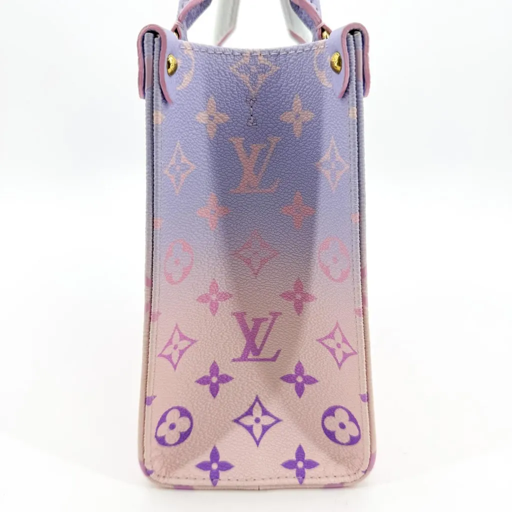 Louis Vuitton Onthego PM Monogram Empreinte Guimauve MultiColor Leather Very good - Box View
