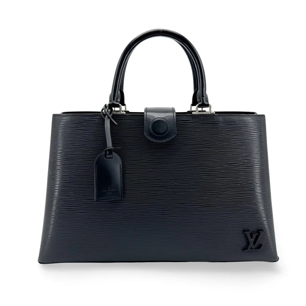 Louis Vuitton Epi Pont Neuf Black Black Leather Good - Front View