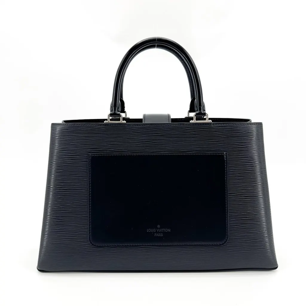 Louis Vuitton Epi Pont Neuf Black Black Leather Good - Back View