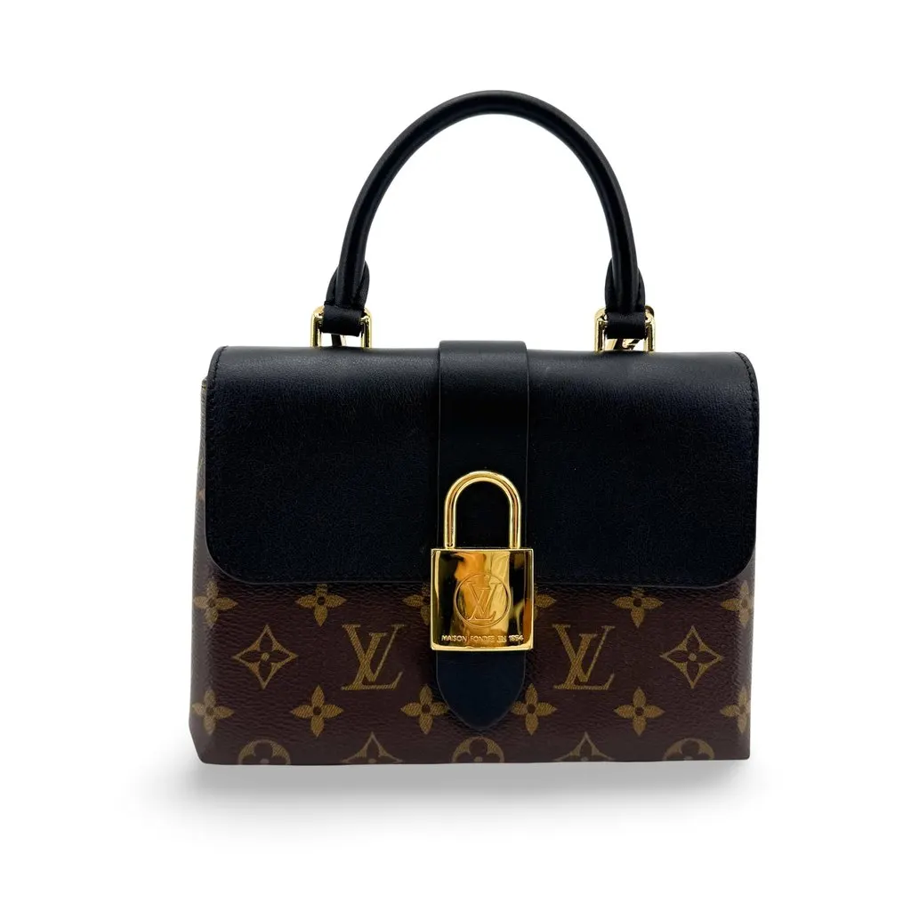 Louis Vuitton Locky BB Monogram Noir Black Canvas Very good - Front View