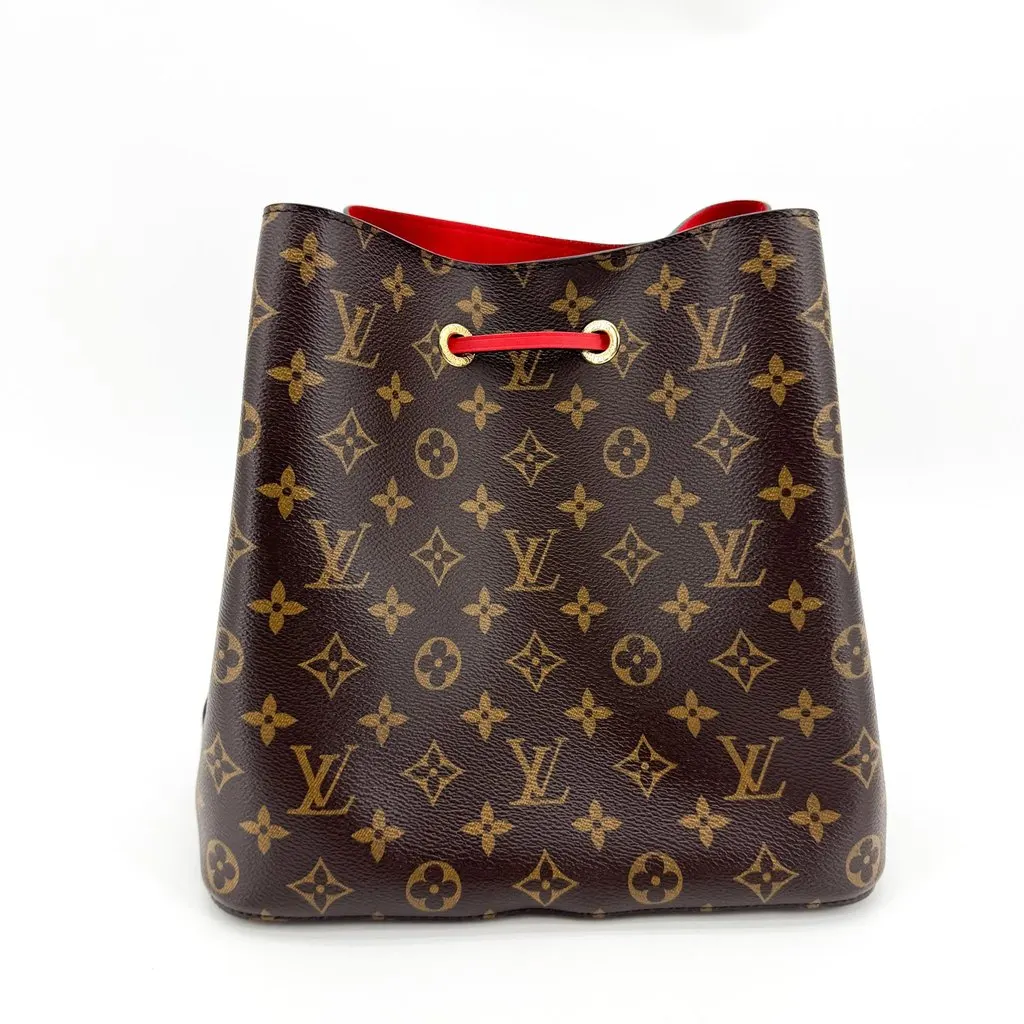 Louis Vuitton NéoNoé MM Monogram Coquelicot Brown Canvas Very good - Inside View