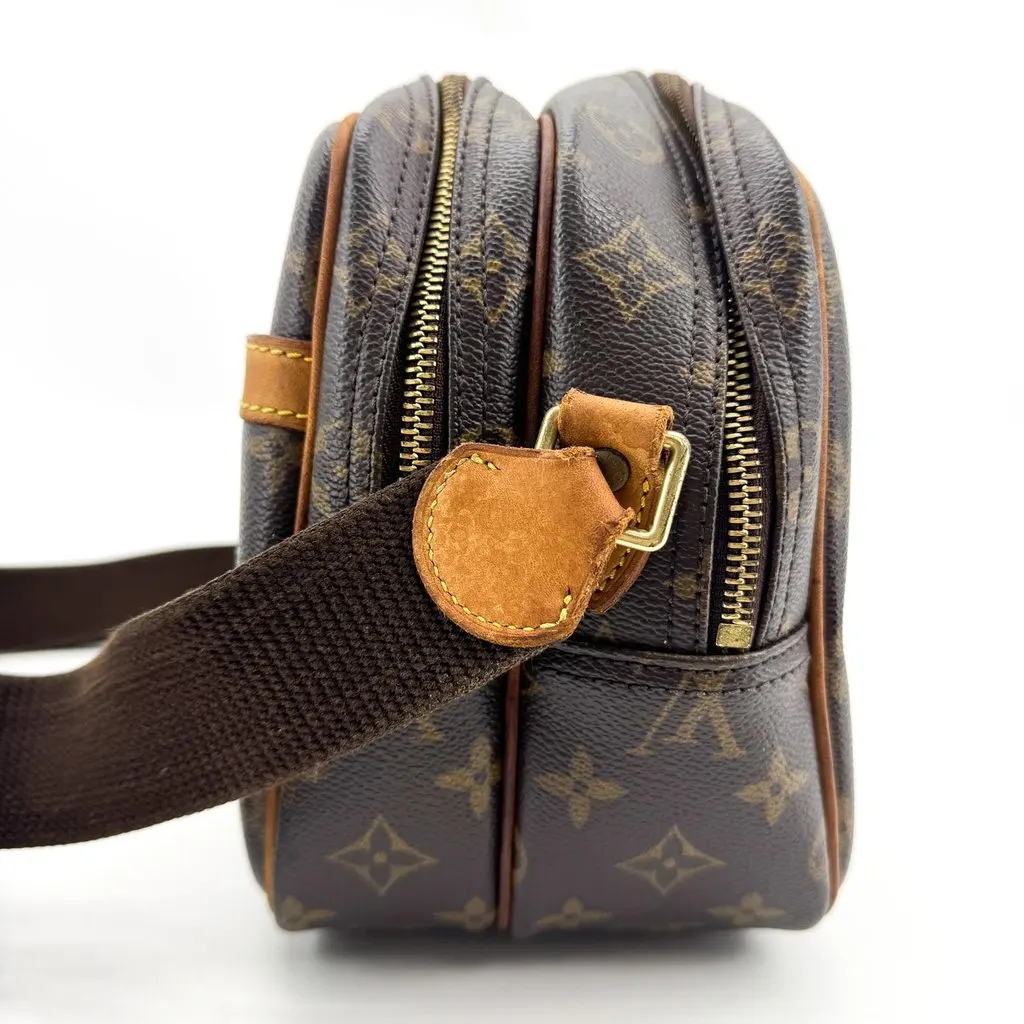 Louis Vuitton Monogram Compiegne 28 Clutch Bag Brown Brown Canvas Good - Inside View