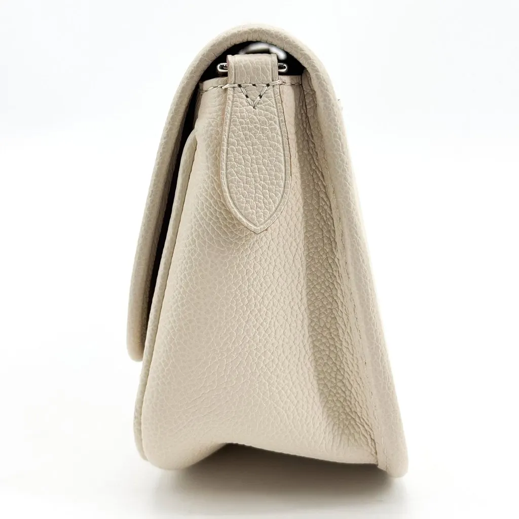 Louis Vuitton Epi Buci Shoulder Bag Quartz Beige Leather Good - Model View