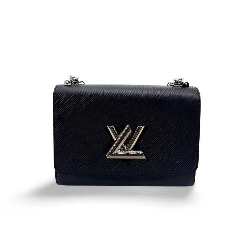 Louis Vuitton Twist PM Epi Silver Hardware Black Black Leather Very good - Front View