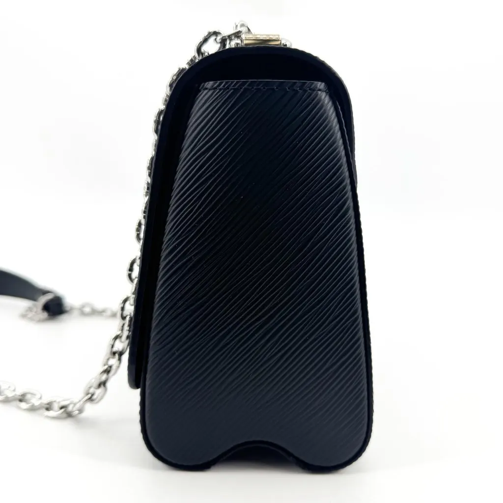 Louis Vuitton Twist PM Epi Silver Hardware Black Black Leather Very good - Model View