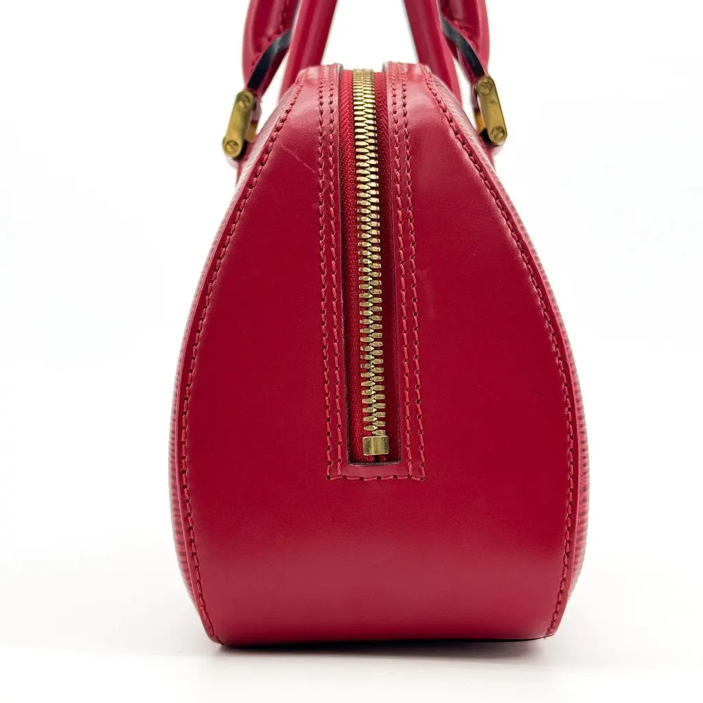 Louis Vuitton Epi Jasmin Bag Red Red Leather Good - Inside View