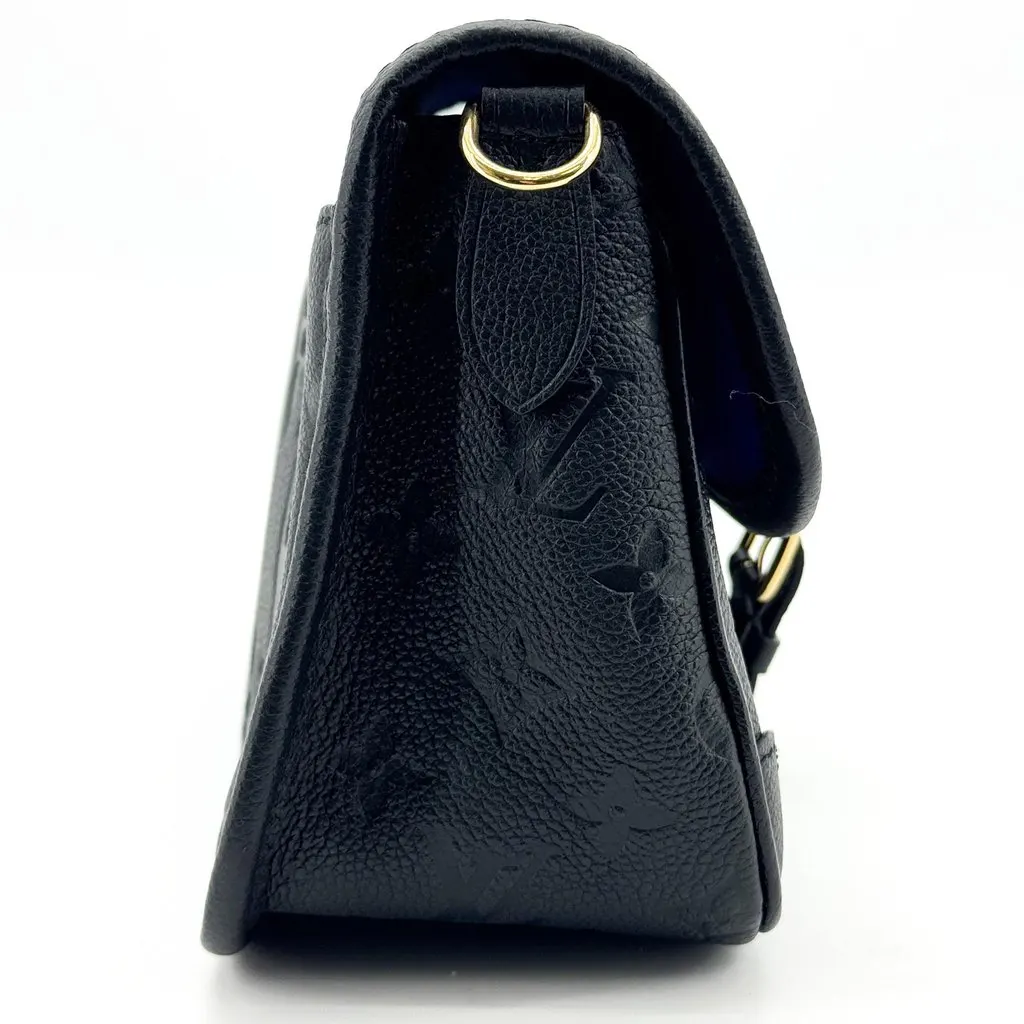 Louis Vuitton Saumur BB Monogram Empreinte Black Black Leather Very good - Box View