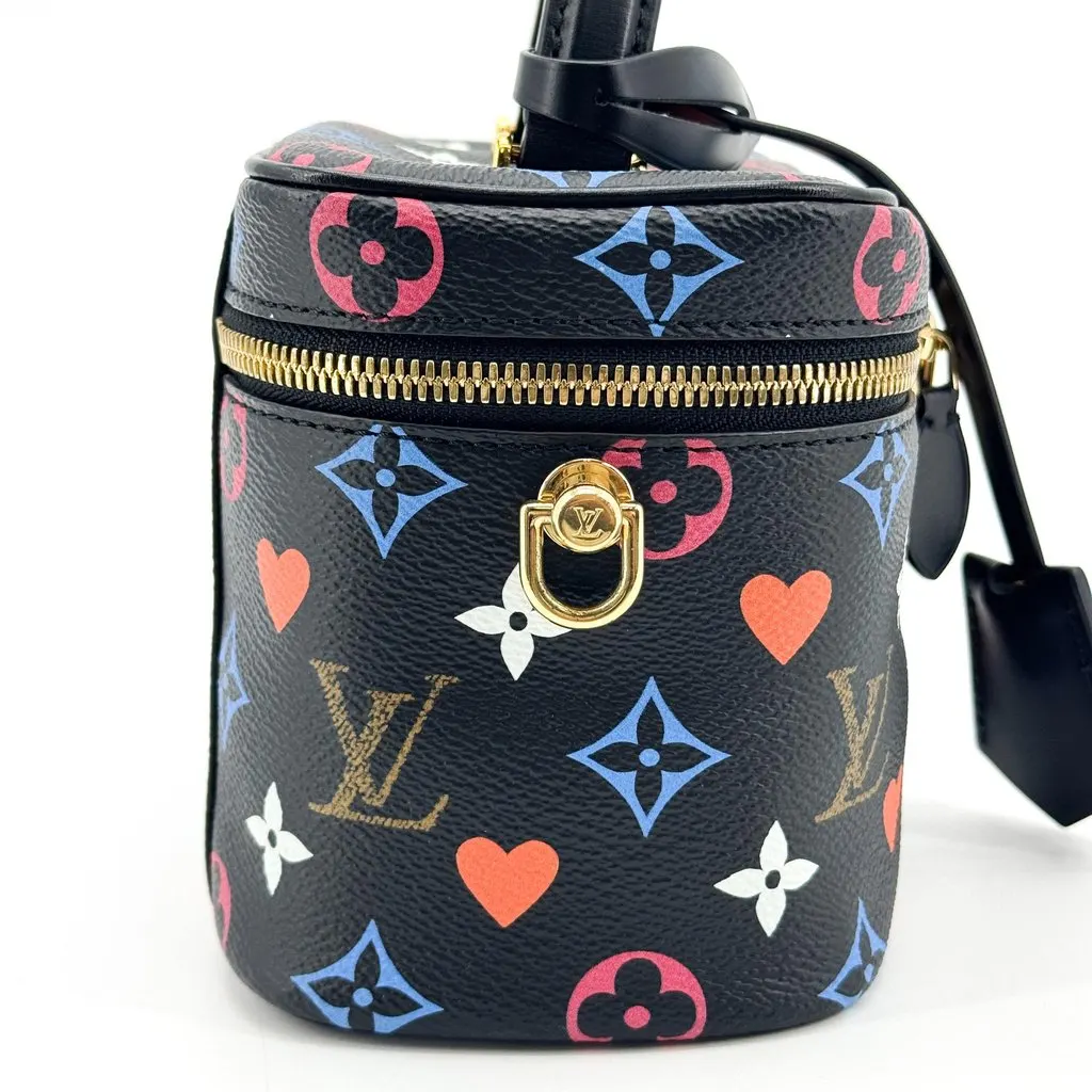 Louis Vuitton Game On Vanity PM Black Black Canvas Very good - Box View