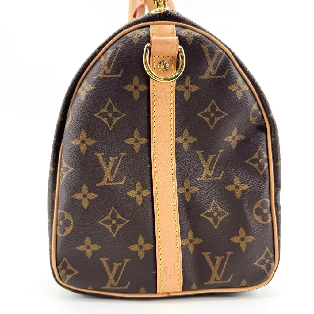 Louis Vuitton Monogram Speedy 30 Beige Canvas Very good - Box View