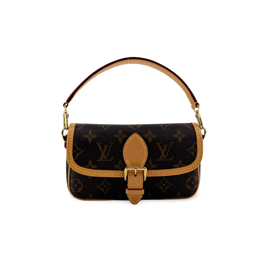Louis Vuitton Monogram Mini Marelle Shoulder Bag Beige Canvas Very good - Front View