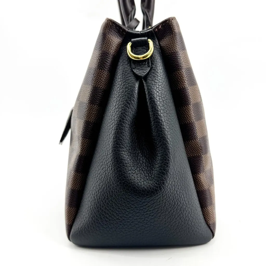 Louis Vuitton Damier Ebene Normandy Noir Black Canvas Very good - Model View