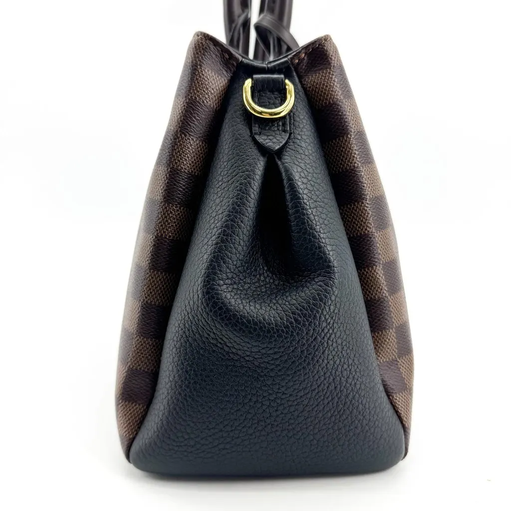 Louis Vuitton Damier Ebene Normandy Noir Black Canvas Very good - Box View