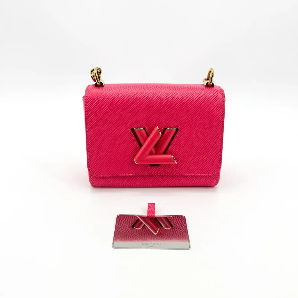 Louis Vuitton Twist PM Epi Pink Pink Leather Good - Back View