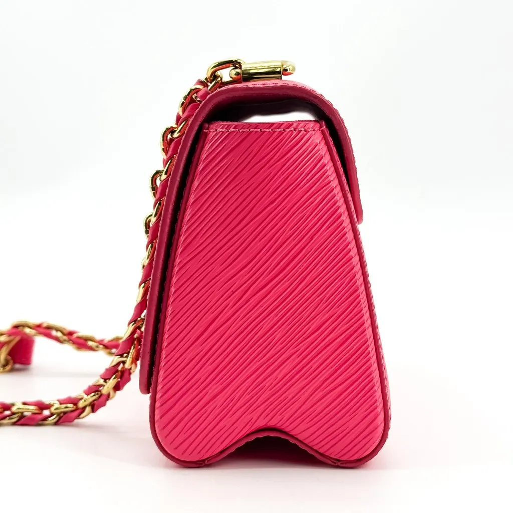 Louis Vuitton Twist PM Epi Pink Pink Leather Good - Model View