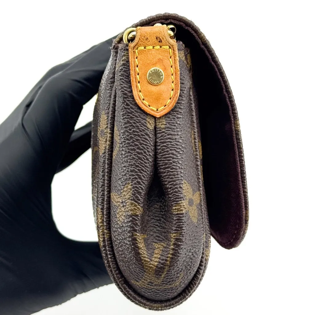 Louis Vuitton Monogram Favorite PM Brown Canvas Good - Inside View