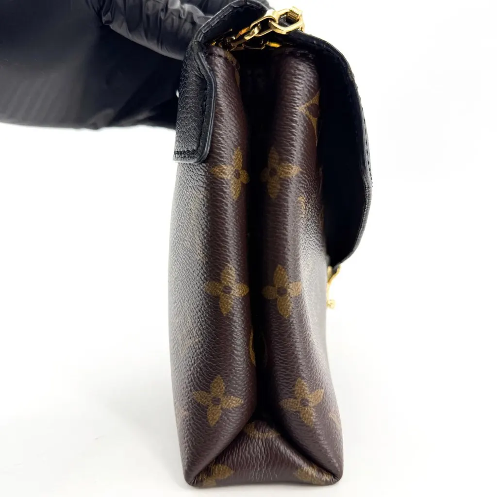 Louis Vuitton Monogram Victoire Shoulder Bag Black Black Canvas Very good - Box View