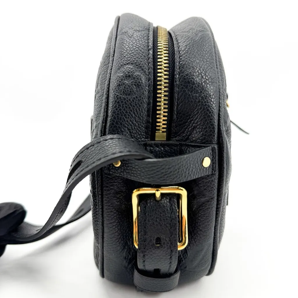 Louis Vuitton Monogram Empreinte Boite Chapeau Souple PM Black Black Leather Good - Model View
