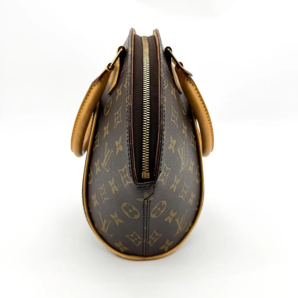 Louis Vuitton Monogram Ellipse PM Handbag Brown Brown Canvas Very good - Model View