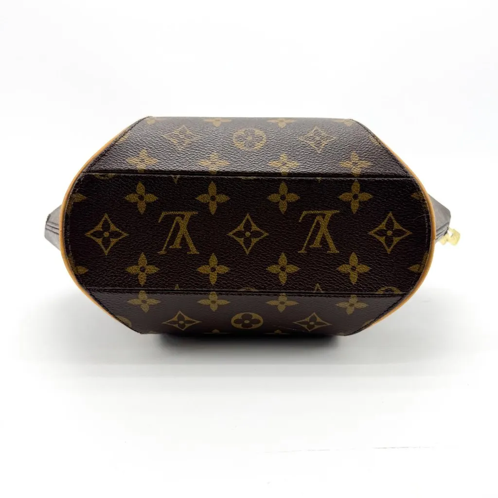 Louis Vuitton Monogram Ellipse PM Handbag Brown Brown Canvas Very good - Box View