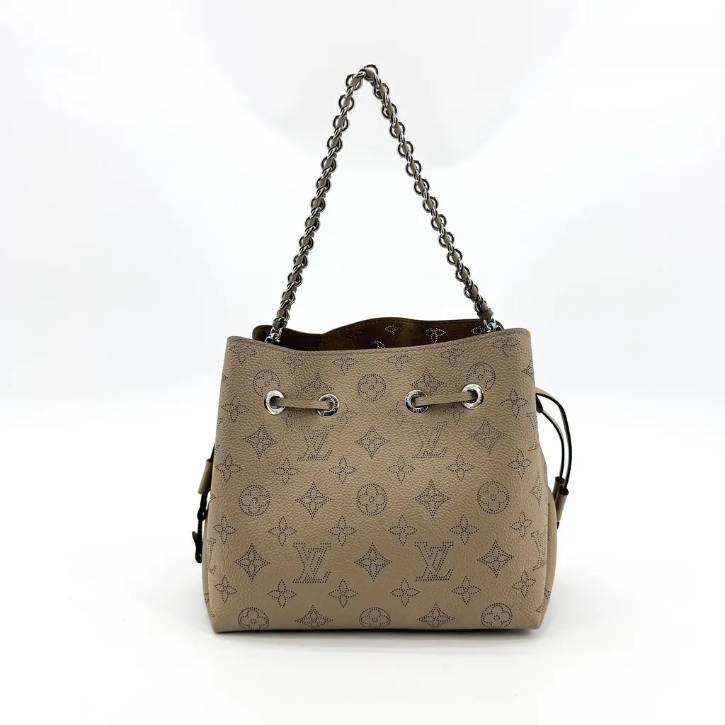Louis Vuitton Mahina Bella Galet Beige Leather Very good - Inside View