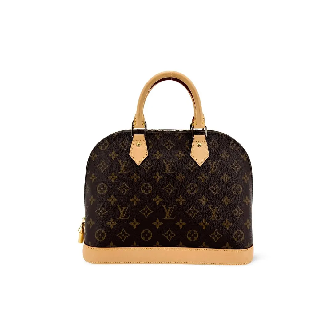 Louis Vuitton Alma PM Monogram Beige Canvas Very good - Front View