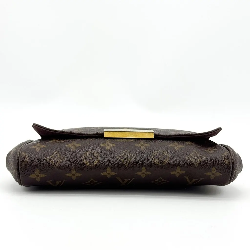 Louis Vuitton Monogram Favorite PM Gold Brown Canvas Good - Box View