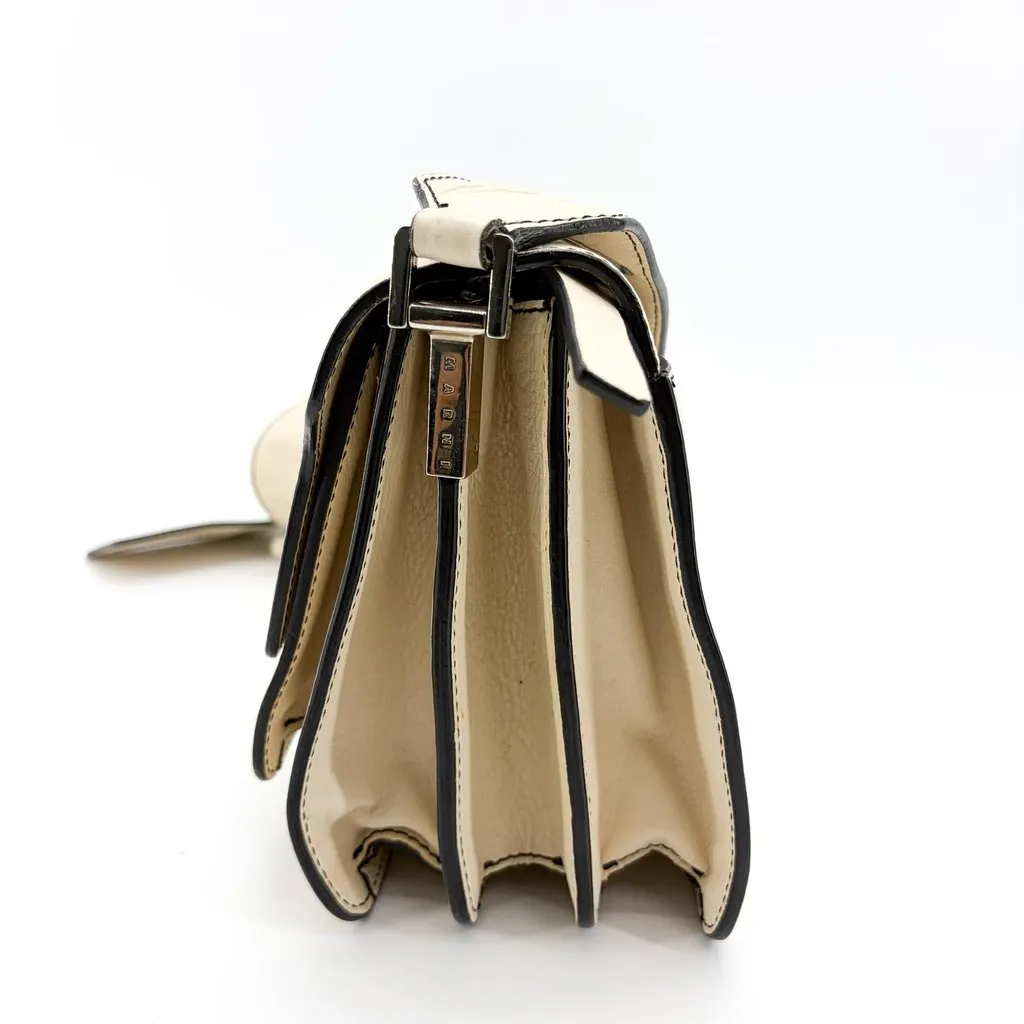 Marni Eyelet Trunk Shoulder Bag MultiColor Leather Fair - Inside View
