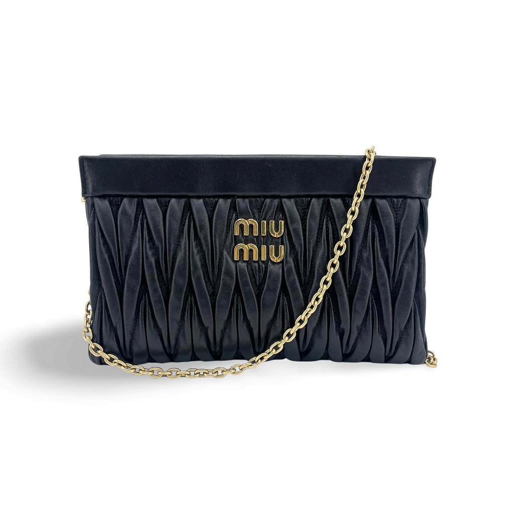 Miu Miu Matelasse Nappa Frame Shoulder | Libas Collective