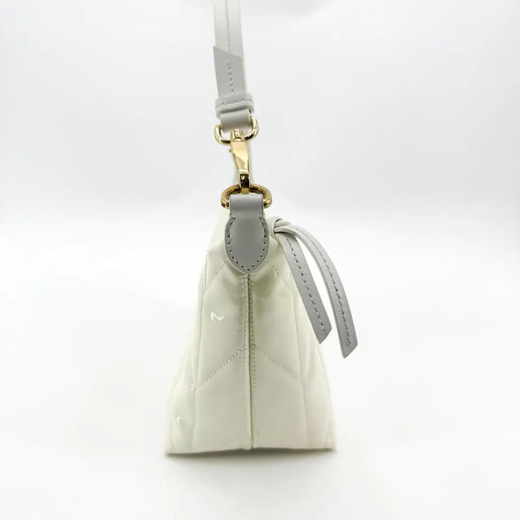 Miu Miu Spirit Patent Leather Mini Shoulder Bag White Leather Very good - Box View