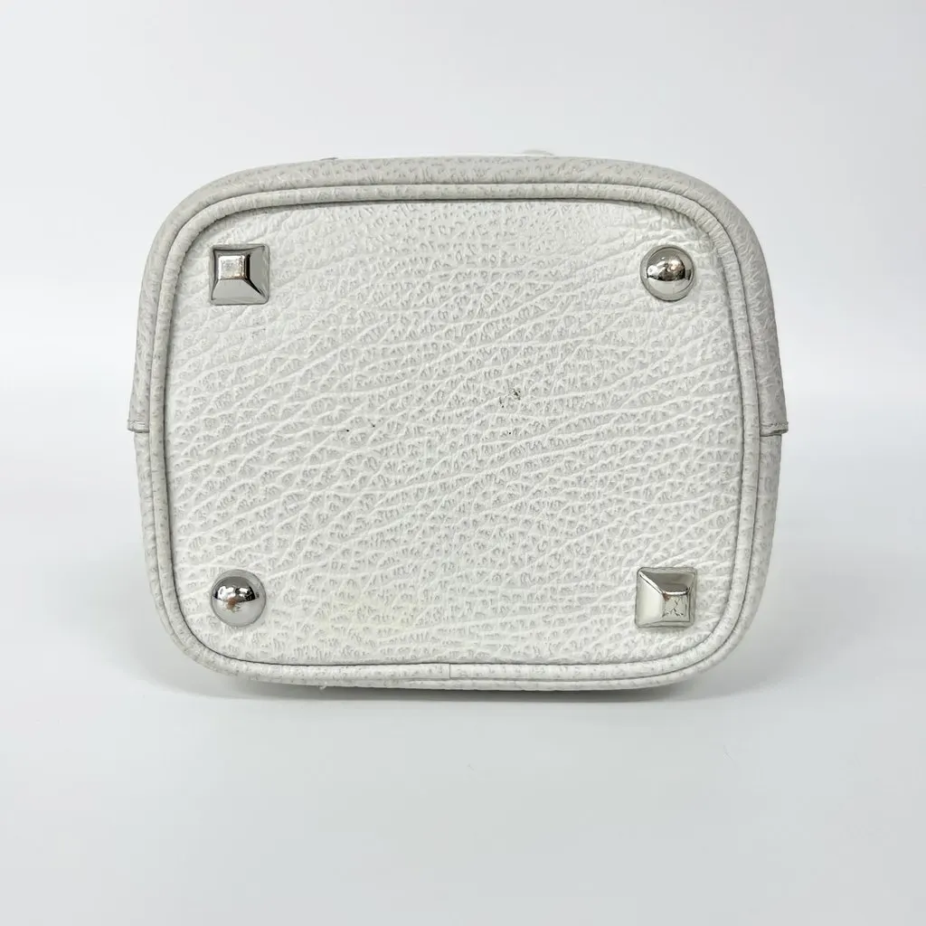 Maison Margiela 5AC Small Bucket Bag White Canvas Good - Box View