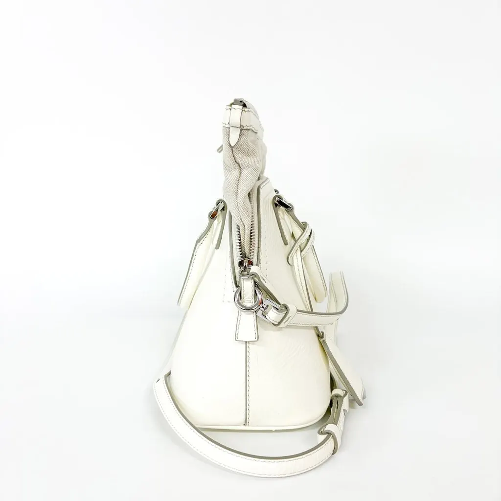 Maison Margiela 5AC Small Handbag White MultiColor Leather Fair - Inside View