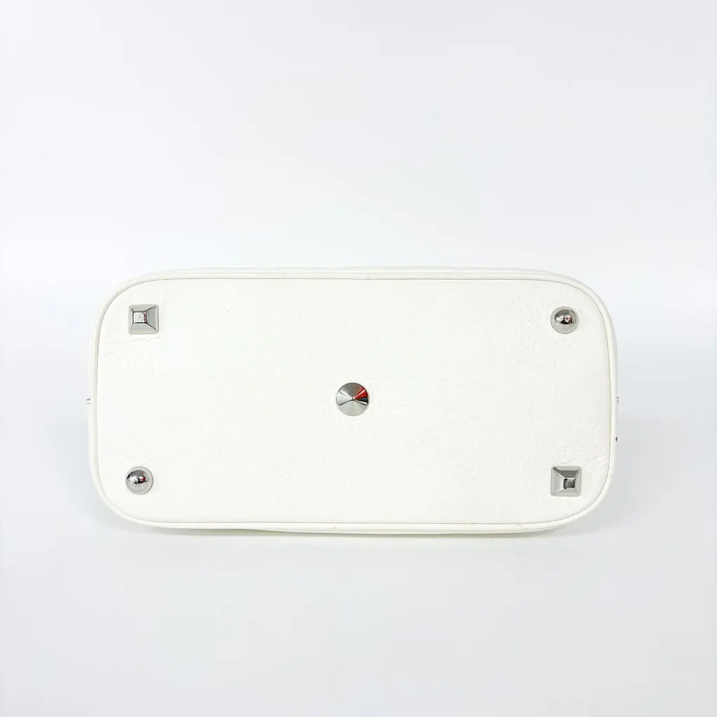 Maison Margiela 5AC Small Handbag White MultiColor Leather Fair - Box View