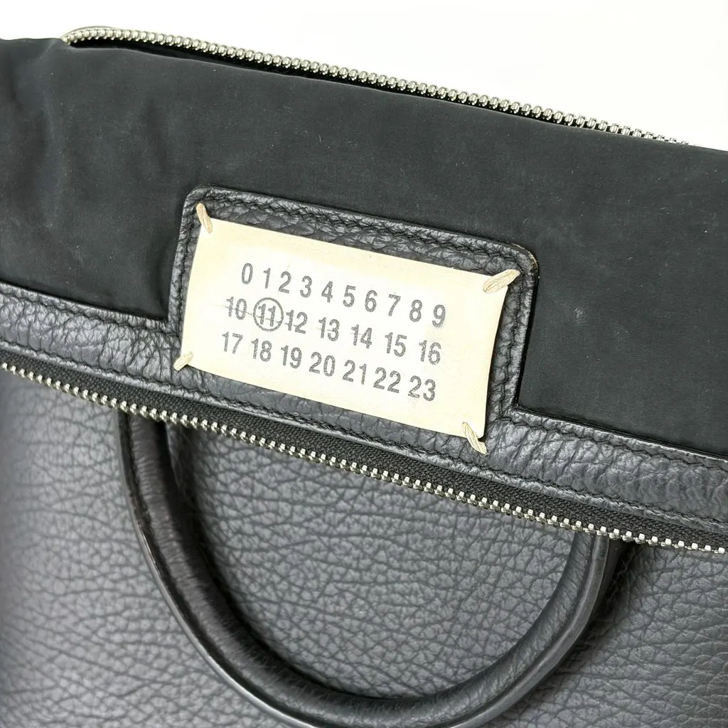 Maison Margiela 5AC Micro Shoulder Bag Black MultiColor Leather Fair - Box View