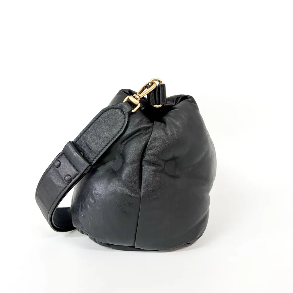 Maison Margiela Glam Slam Medium Shoulder Bag Black MultiColor Leather Good - Inside View