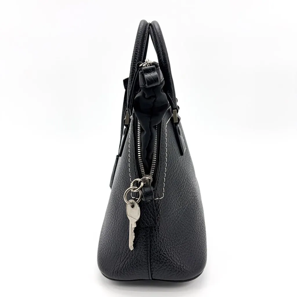 Maison Margiela 5AC Classic Micro Bag Black Black Leather Good - Box View