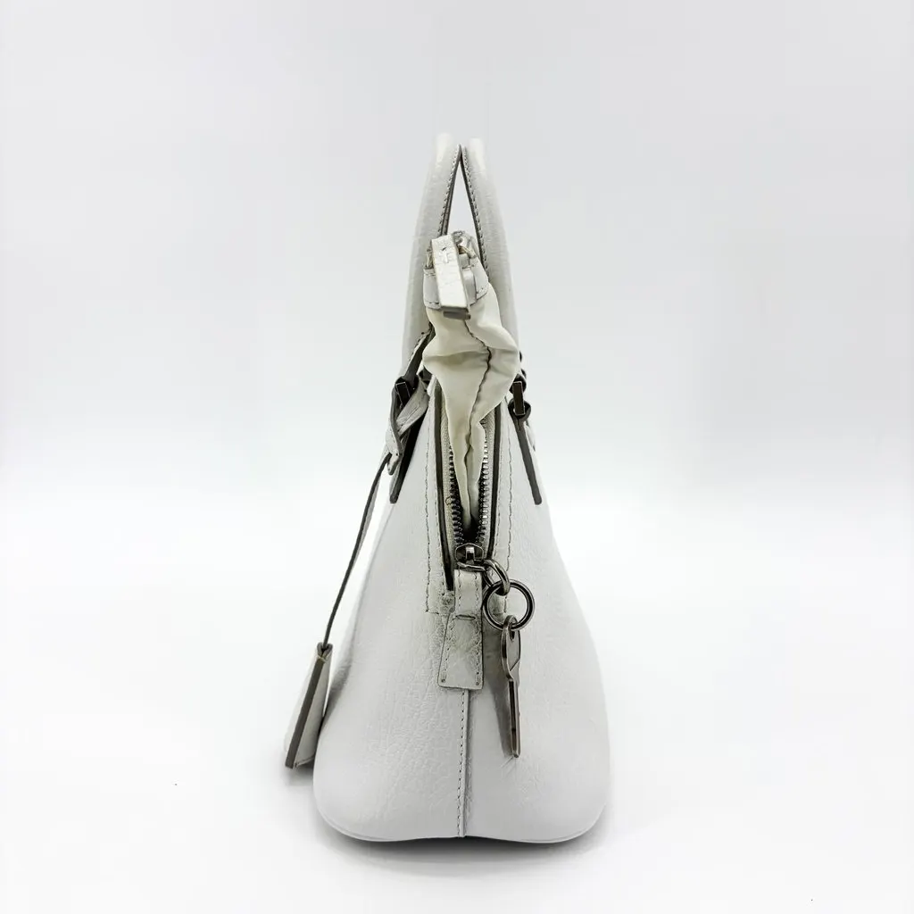 Maison Margiela 5AC Mini Tote Bag White White Leather Good - Box View