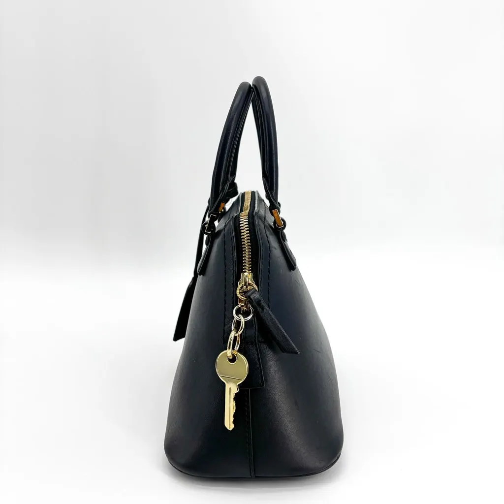 Maison Margiela 5AC Mini Tote Bag in Black Black Leather Good - Inside View