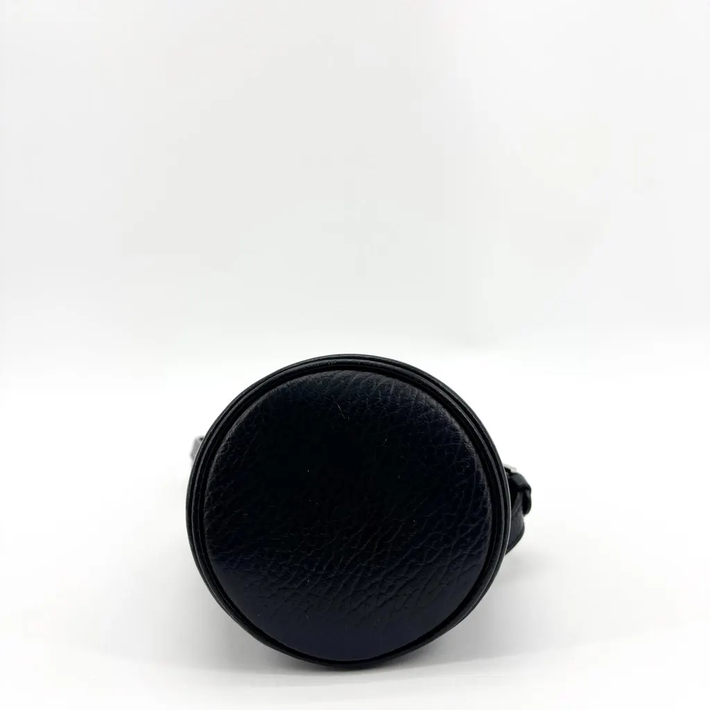 Maison Margiela 5AC Micro Bucket Bag Black Black Leather Good - Box View